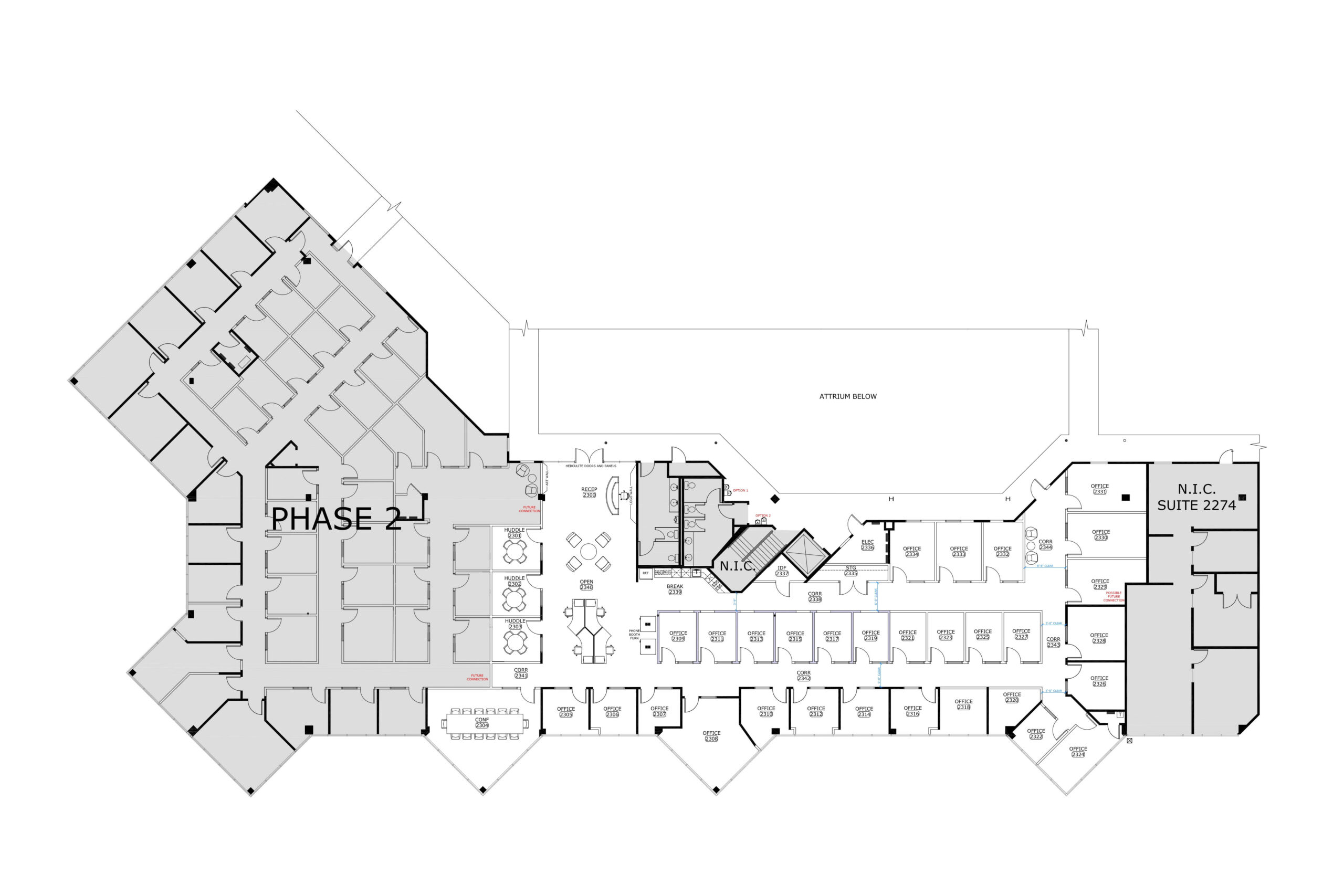WORK SIMPLE - SUITE 2300 - 1001 CROSSTIMBERS - NEW LAYOUT